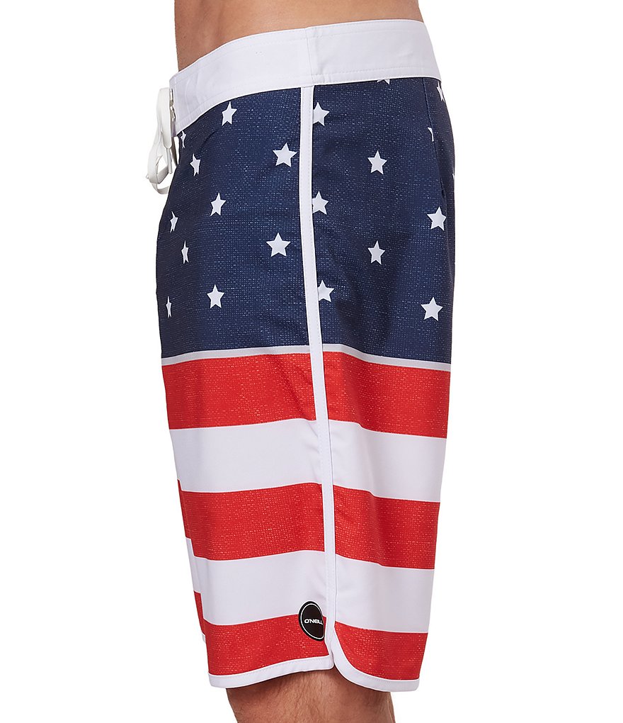 O'Neill Hyperfreak Apollo 19#double; Outseam Board Shorts