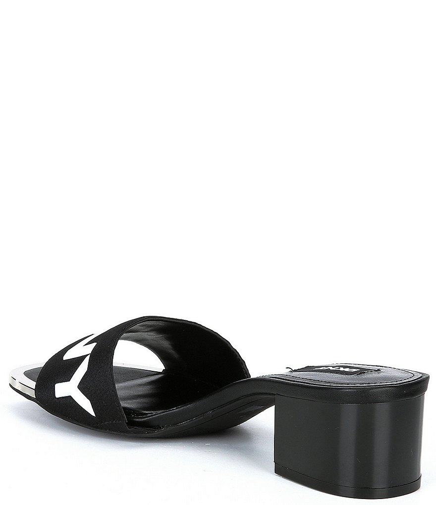 DKNY Falan Signature Logo Mules