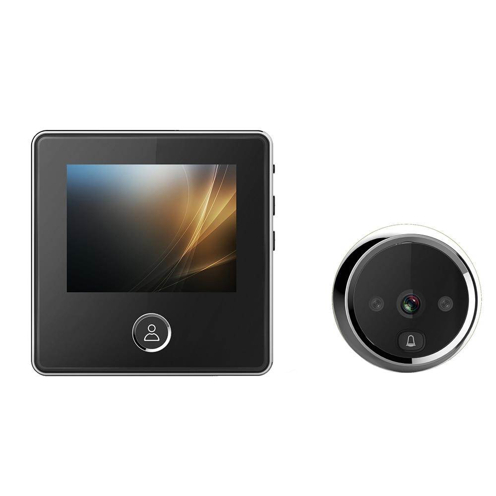 3inch TFT LCD Screen Intelligent Electronic Cat Eyes HD Video Peephole Security Visual Doorbell With 3MP IR Night Vision Cameras