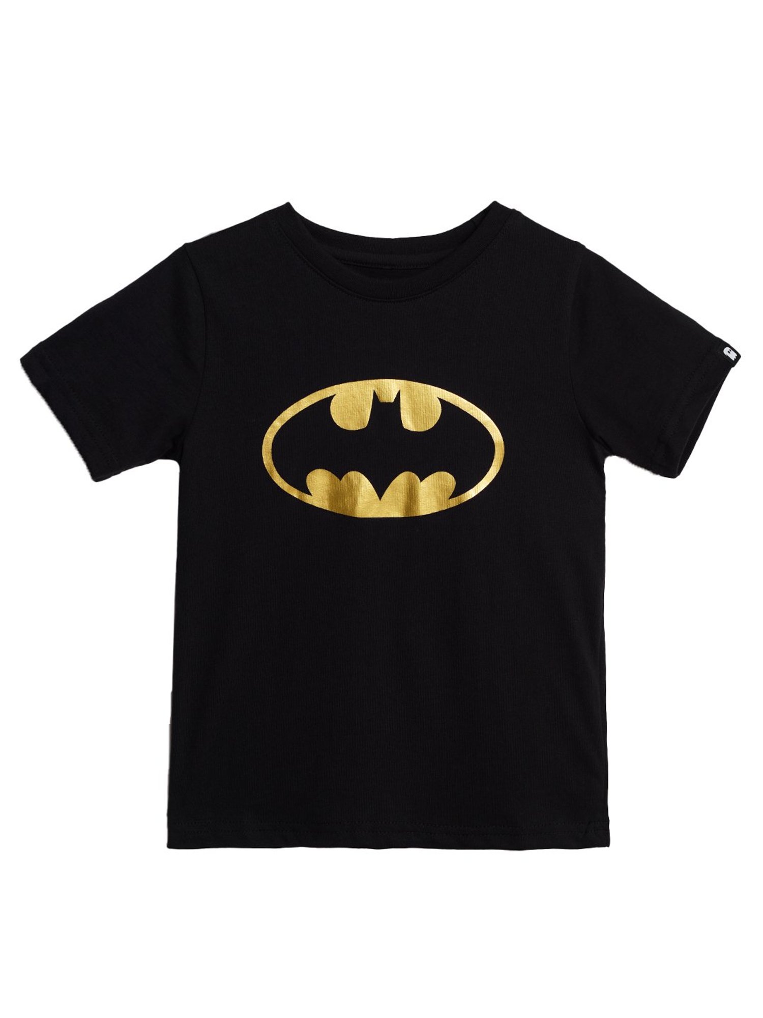 The Souled Store Kids Black Printed T-Shirt