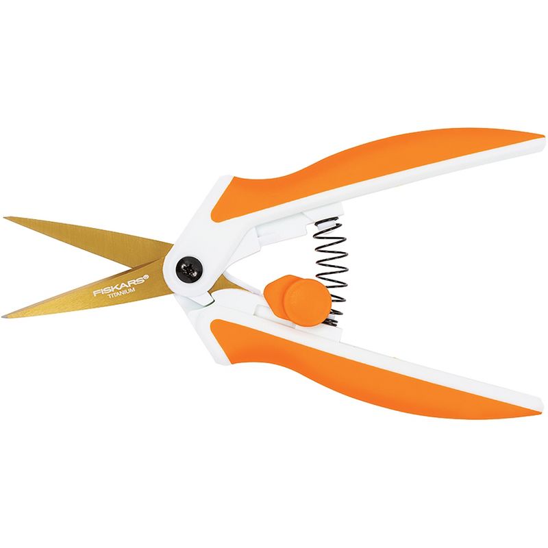 Fiskars Easy Action Titanium Micro-Tip Scissors 5"