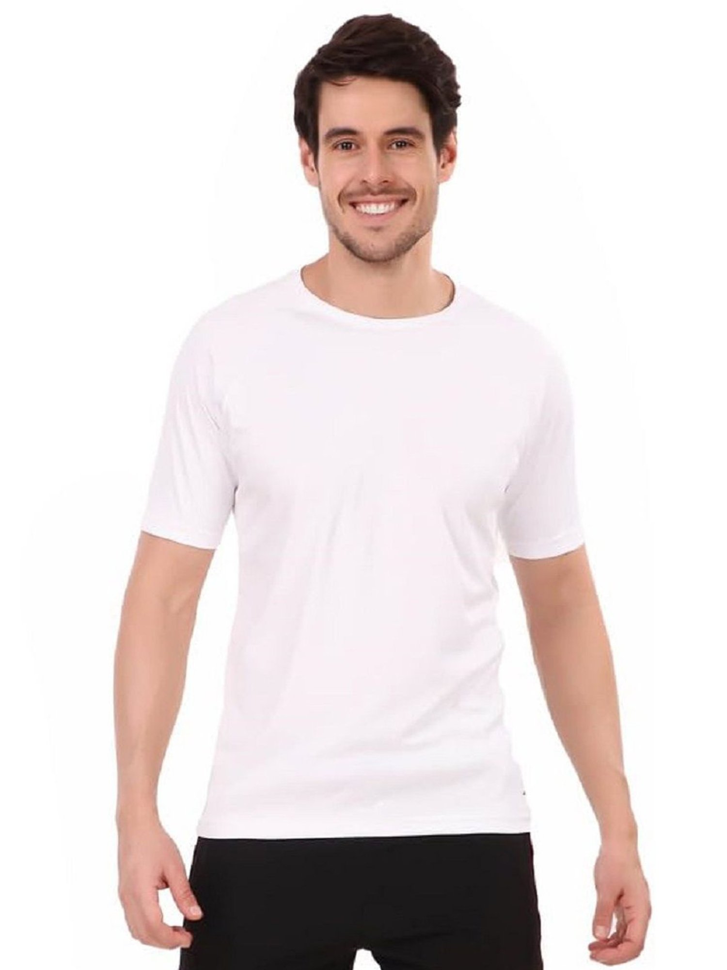 Vector X White Regular Fit T-Shirt