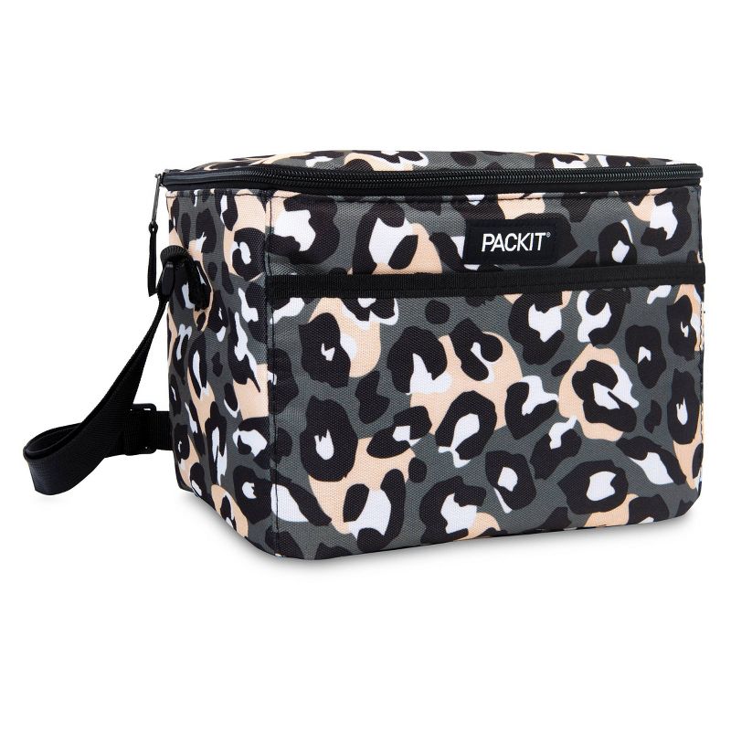 Packit Freezable Everyday Lunch Box - Wild Leopard Gray