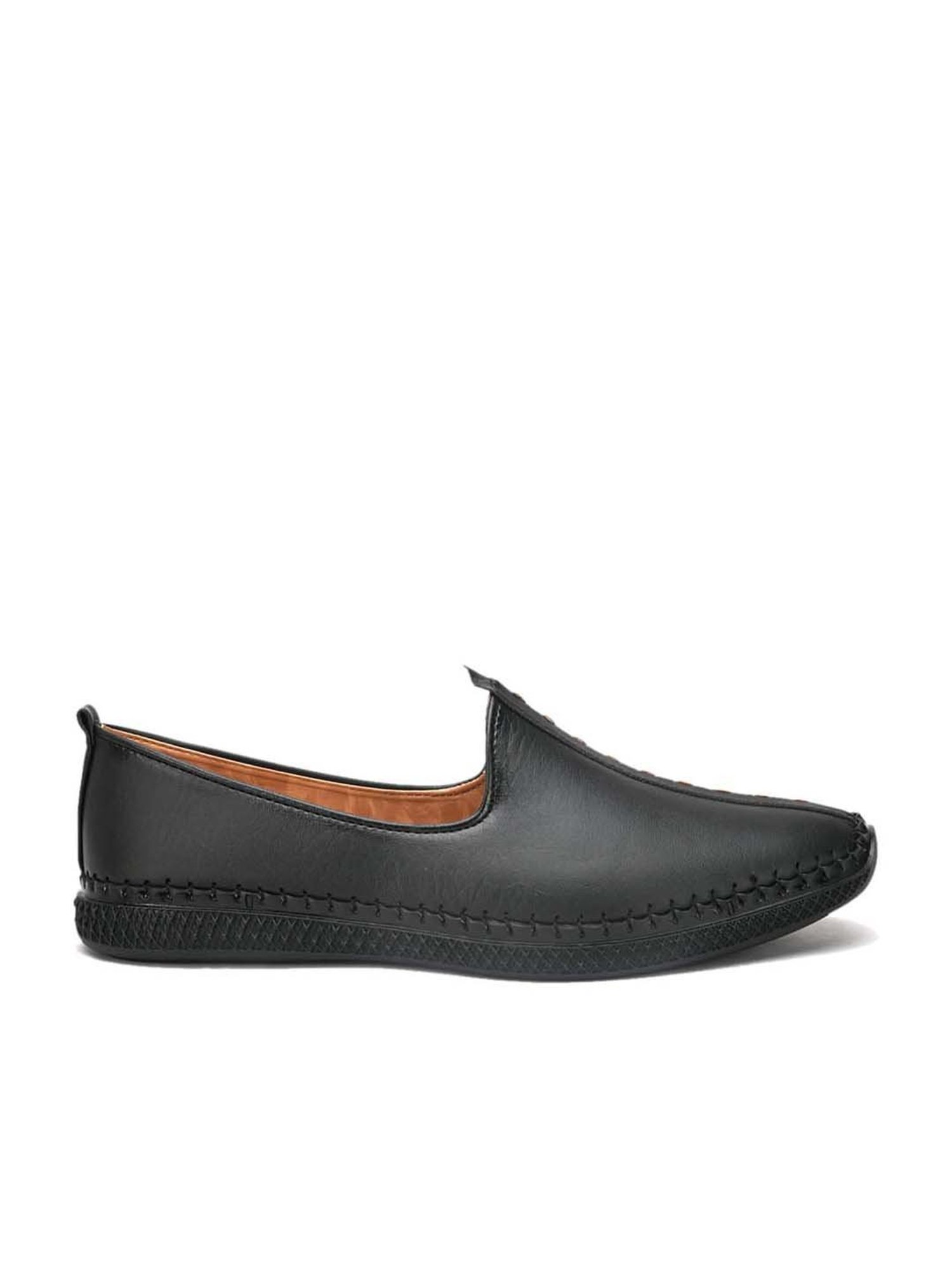 Giorgio Men's Black Casual Slip Ons