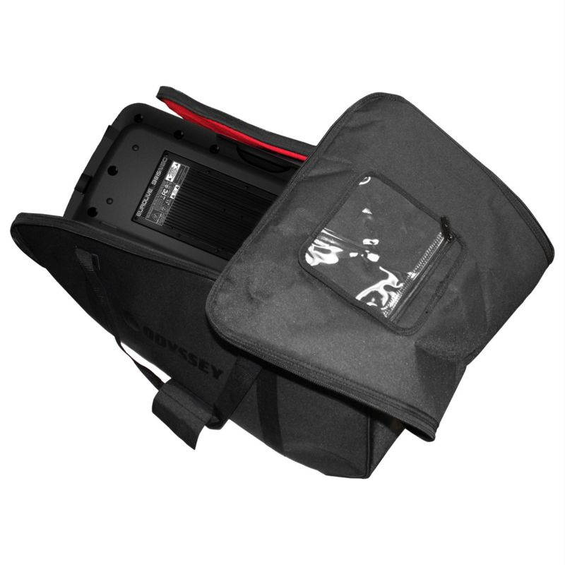 Odyssey BRLSPKLG Redline Series Large Speaker Travel Bag for Powered EV JBL+More