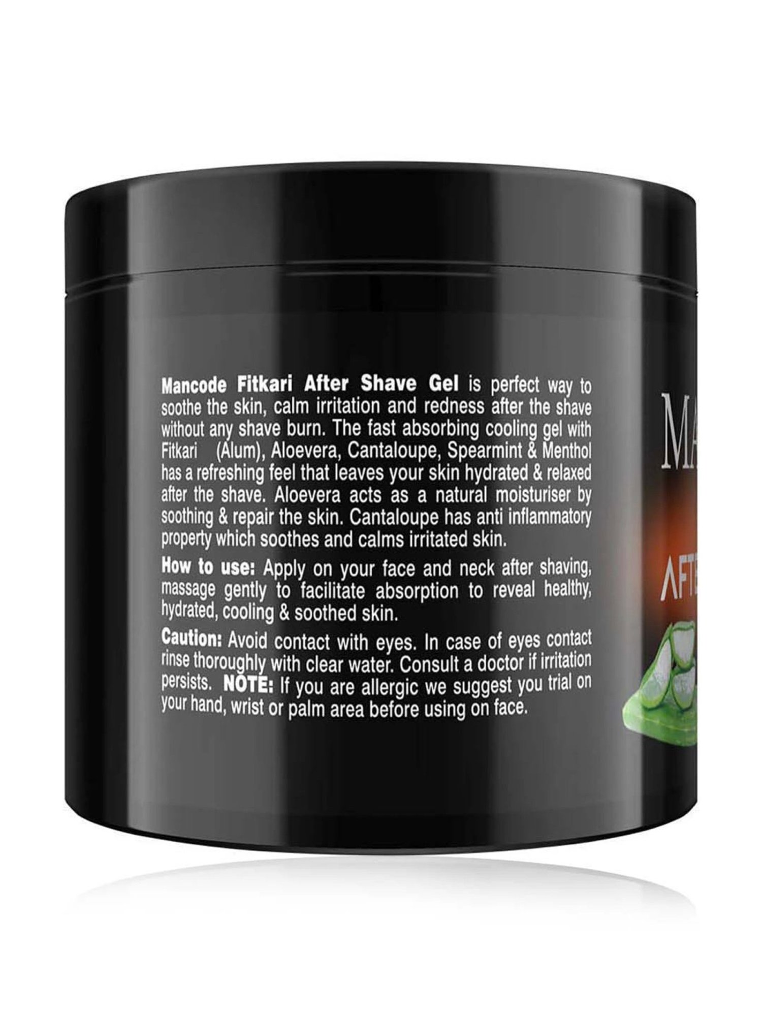 Mancode Fitkari After Shave Gel (Original) - 100 gm