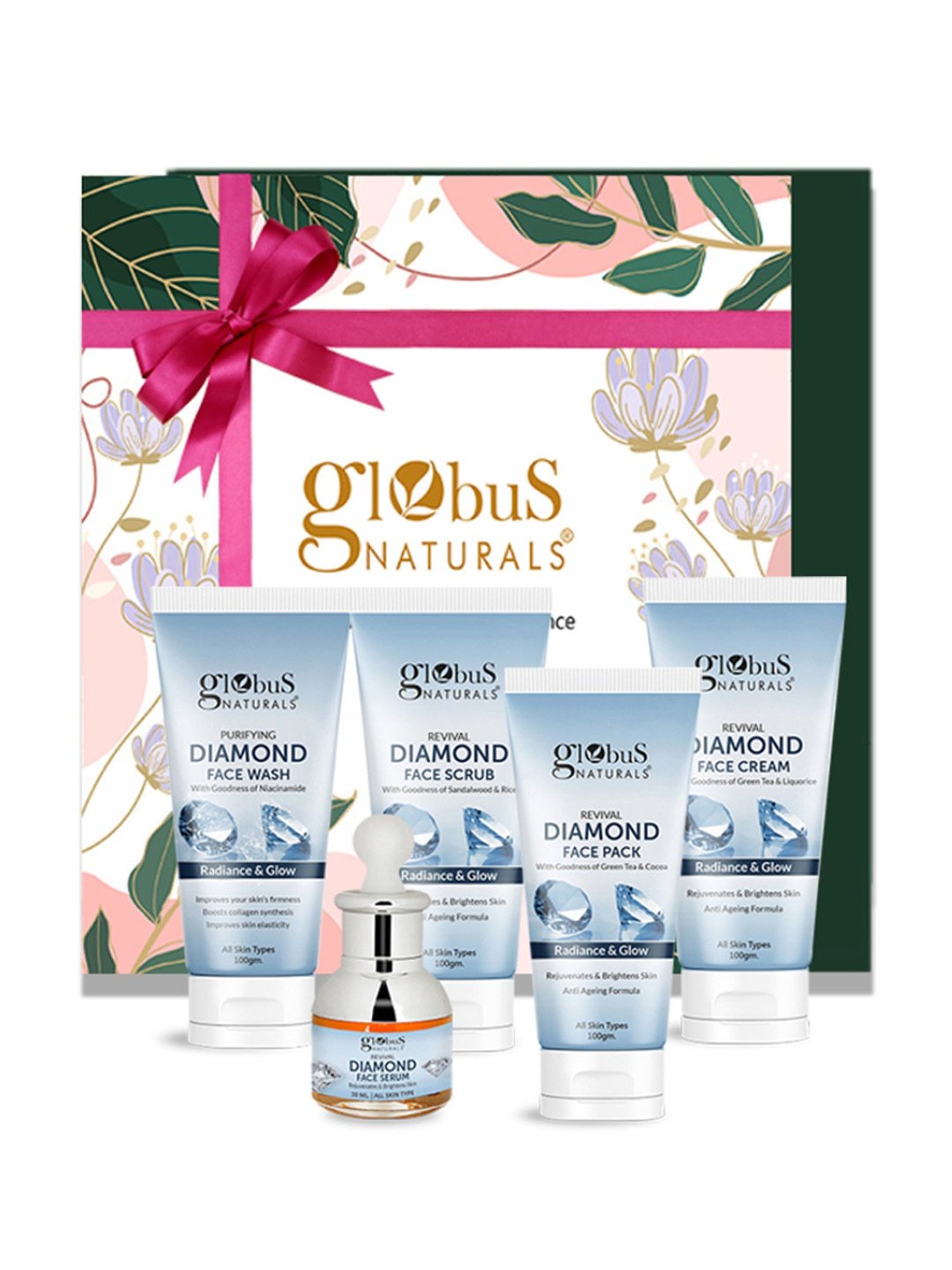 Globus Naturals Diamond Gift Box - Set of 5