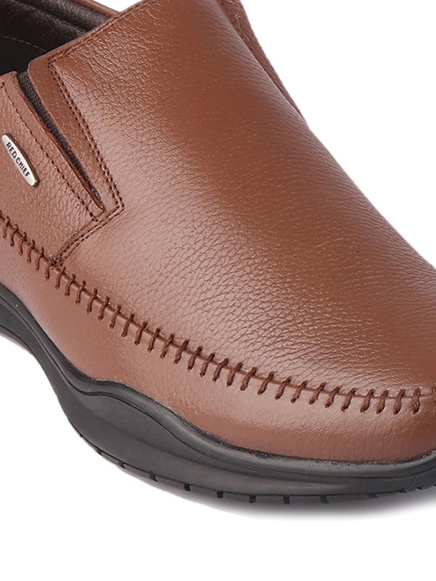 Red Chief Men's Tan Formal Loafers