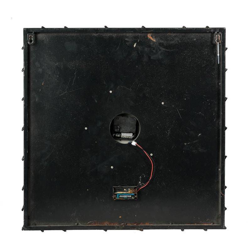 19" Menifee Wall Clock Copper Gray - A&B Home