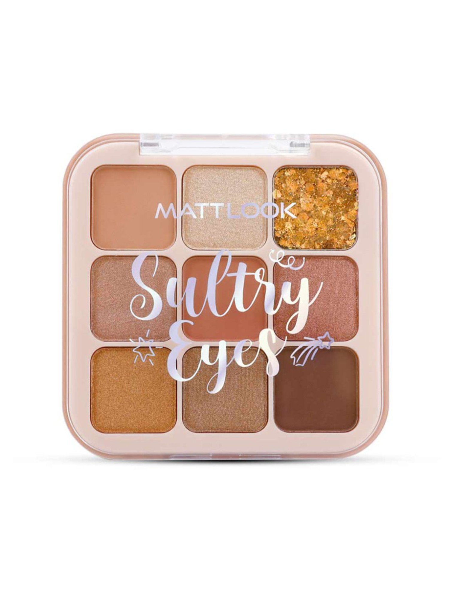 BH Cosmetics 7 Color Shadow Palette Citrine for November - 9 gm