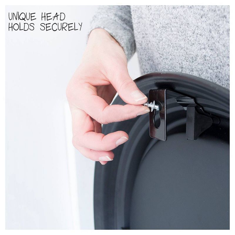 Union & Scale Wall Racks, White, Zinc/Wood UN58026