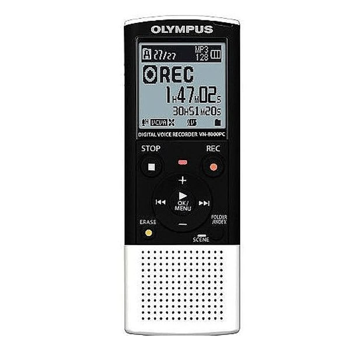 Olympus VN-8000PC 1GB Digital Recorder w/ LCD Display & PC Connection