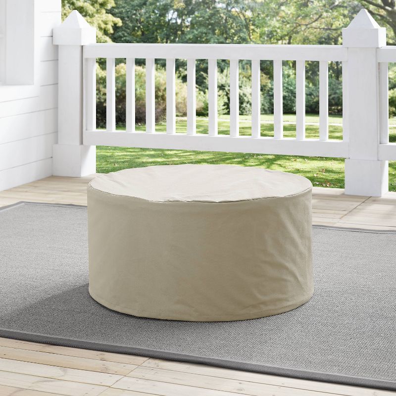 Burbank 4 Pc Outdoor Set Cover - Gray - Safavieh