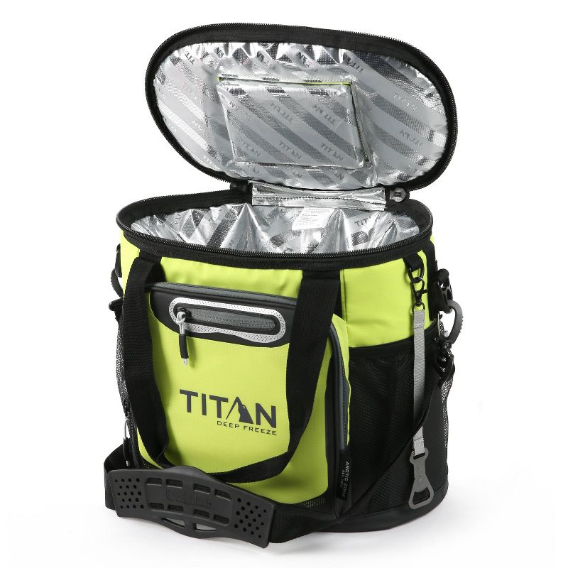 California Innovations Titan Deep Freeze 16qt Bucket Tote - Lime Green