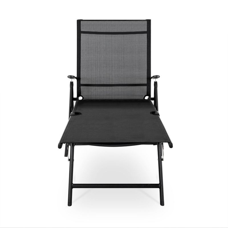 Textilene Single Patio Chaise - NUU GARDEN