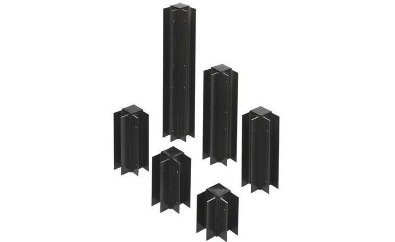 Raised Bed Corners, 10 Inch Set of 2 Aluminum - Gardener's Supply Company