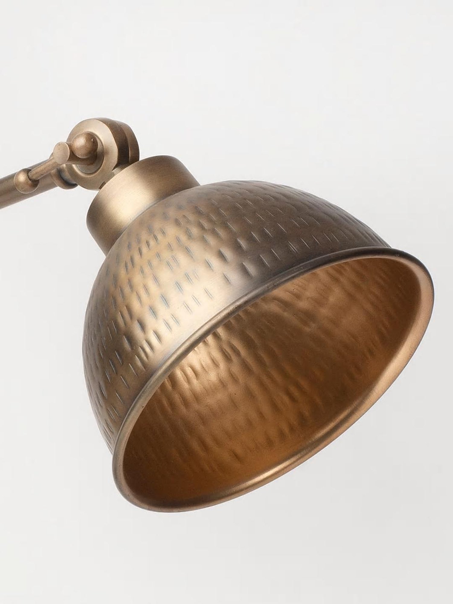 Fabindia Metallic Metal Shubh Study Lamp