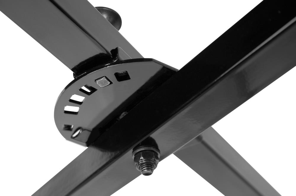 Ultimate Support Systems - IQ-1200 - IQ Series Single-braced X-Style Stand w/ Memory Lock, 2nd Tier