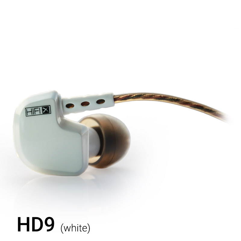 HD9 Earphones HiFi Sport Earbuds Copper Driver Earhook ear type Headphones In Ear Earphone For Running With Microphone
