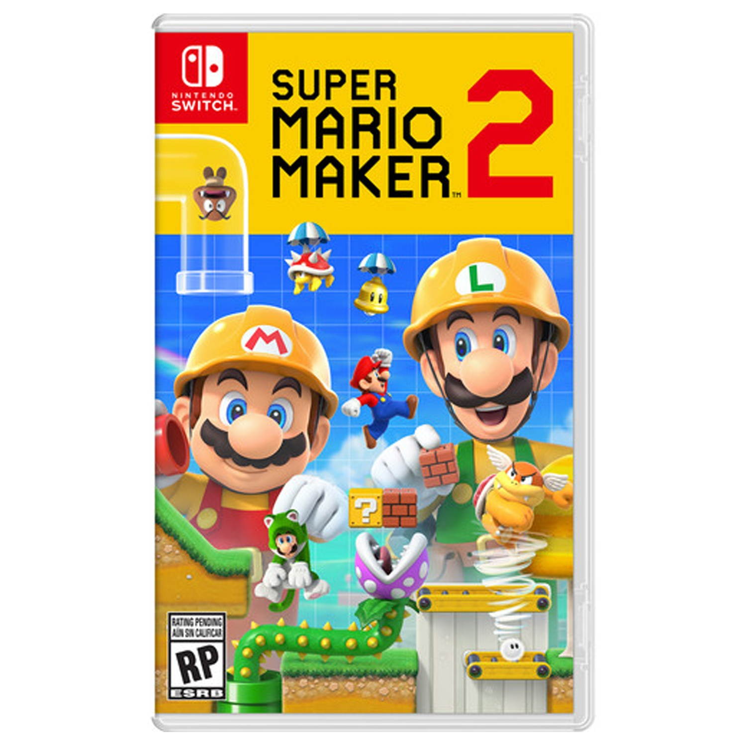 Super Mario Maker 2 + Mario Kart 8 Deluxe - Two Game Bundle - Nintendo Switch