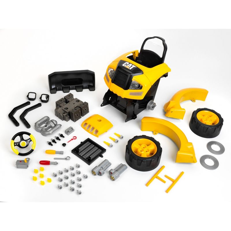 Theo Klein CAT Truck Engine, Yellow