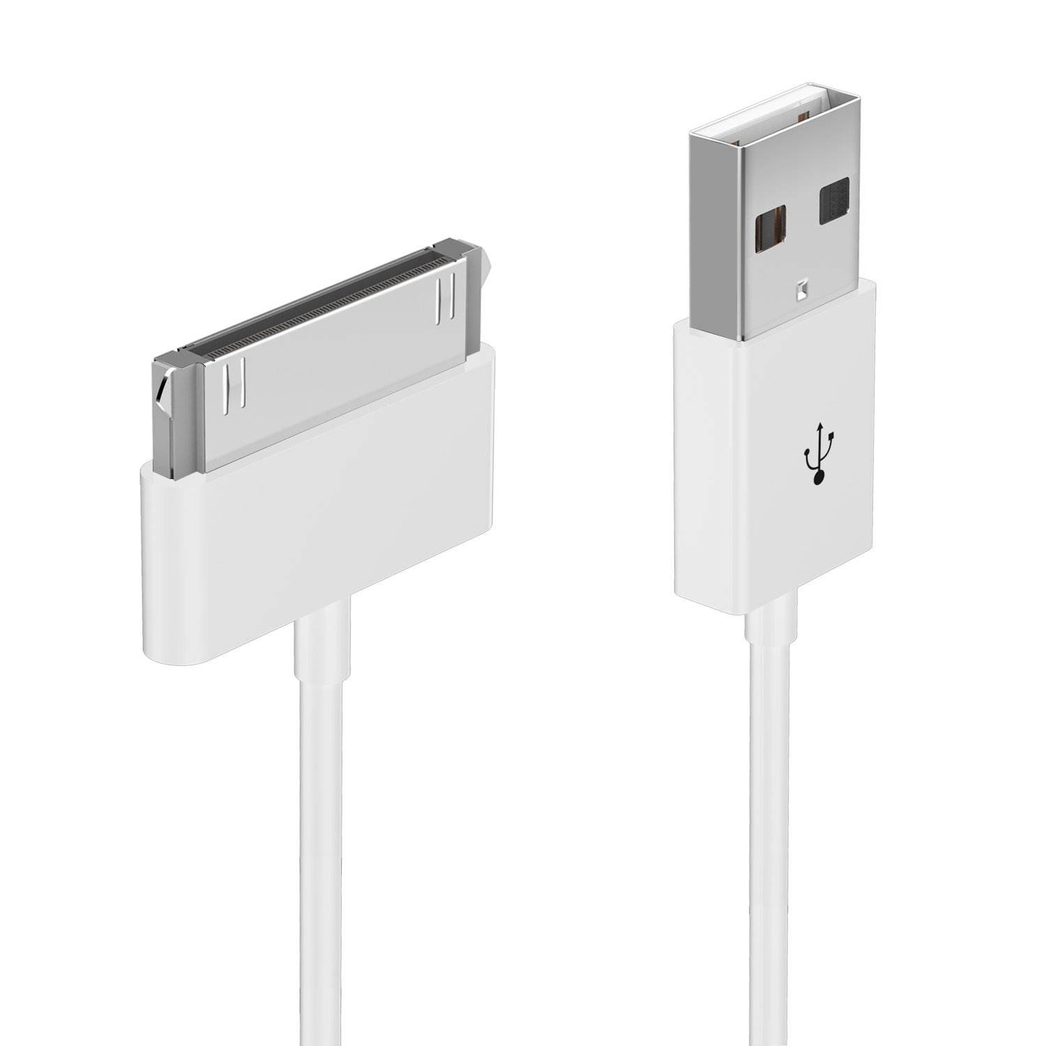 iPhone 4s Cable, JETech USB Sync and Charging Cable for iPhone 4/4s, iPhone 3G/3GS, iPad 1/2/3, iPod - 3.2 Feet 1 Meter