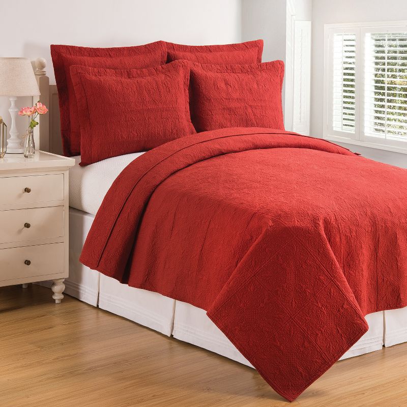 C&F Home 26" x 26" Paprika Matelasse Euro Sham