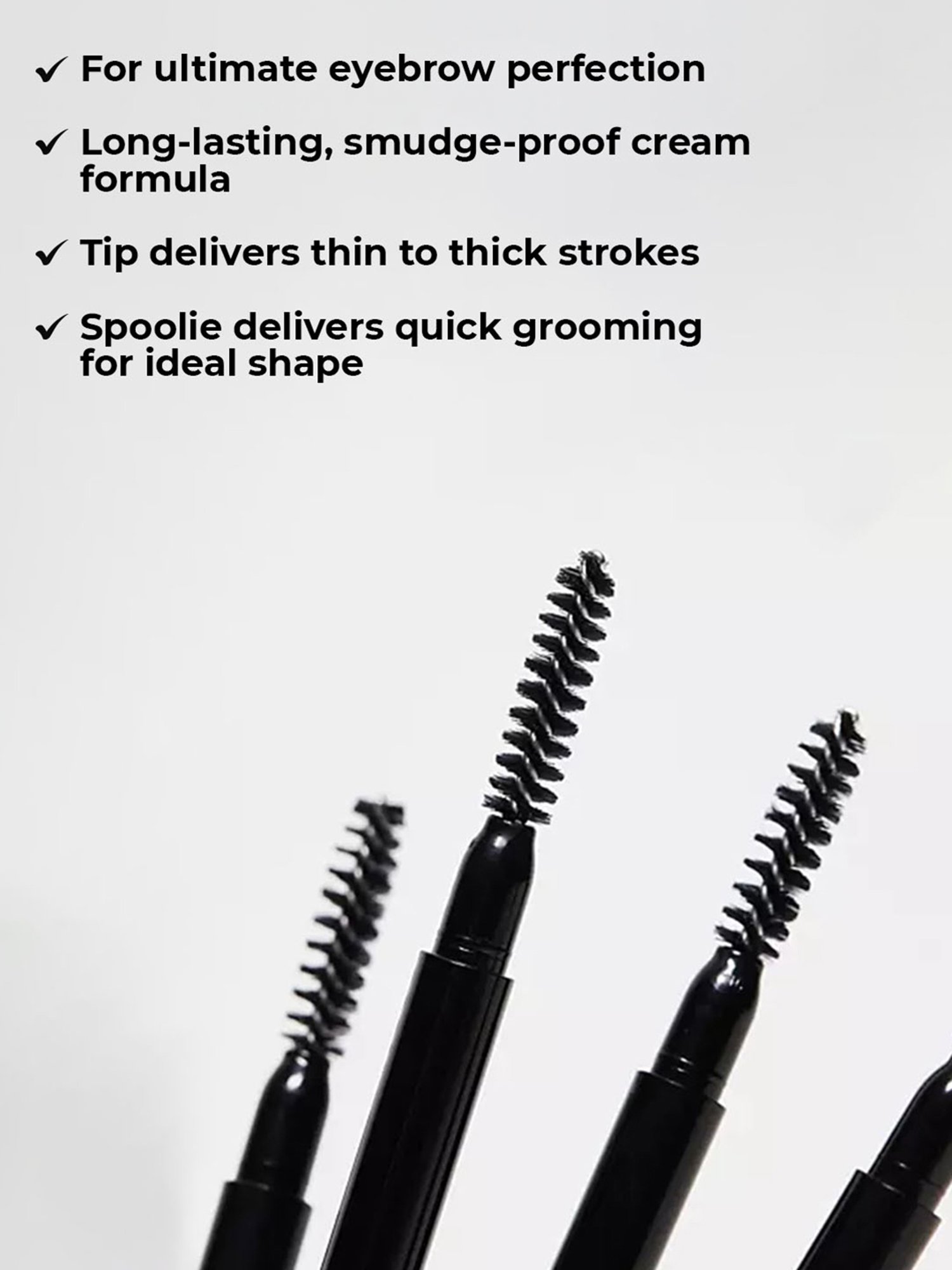 BH Cosmetics Brow Designer Dual Ended Precision Pencil Warm Brown - 0.09 gm