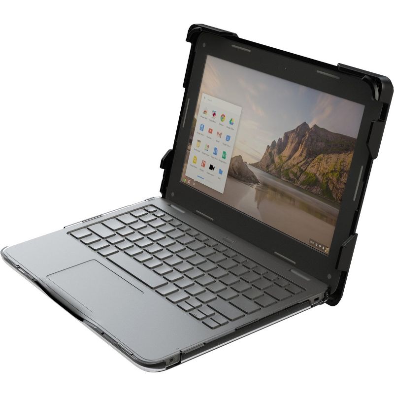 Gumdrop BumpTech Dell 3180 Case (Clamshell) - For Dell Notebook, Chromebook - Black - Shock Proof - Polycarbonate, Thermoplastic Elastomer (TPE)