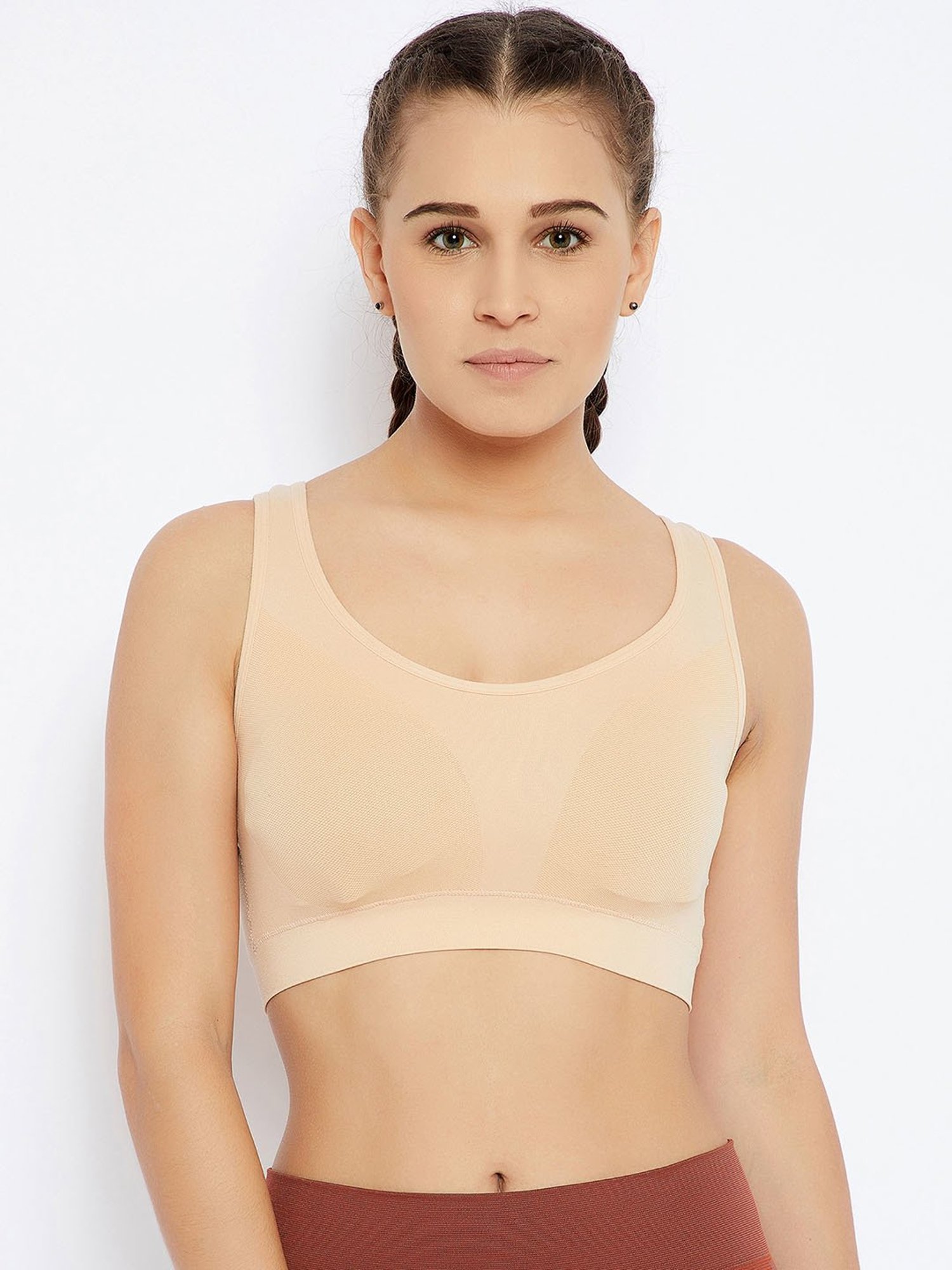 C9 Airwear Beige Full Coverage Bralette Bra