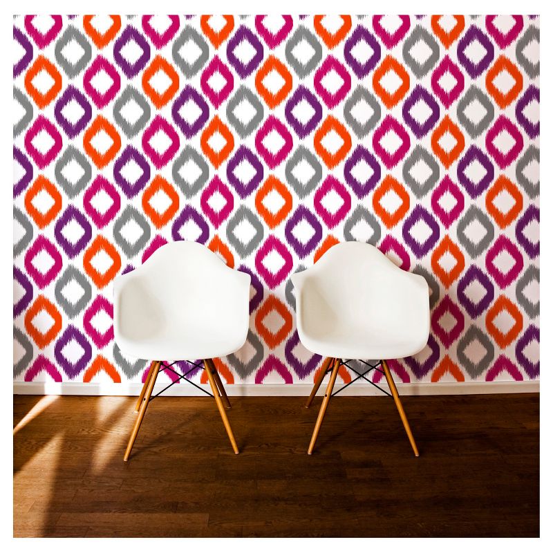 Devine Color Ikat Peel & Stick Wallpaper