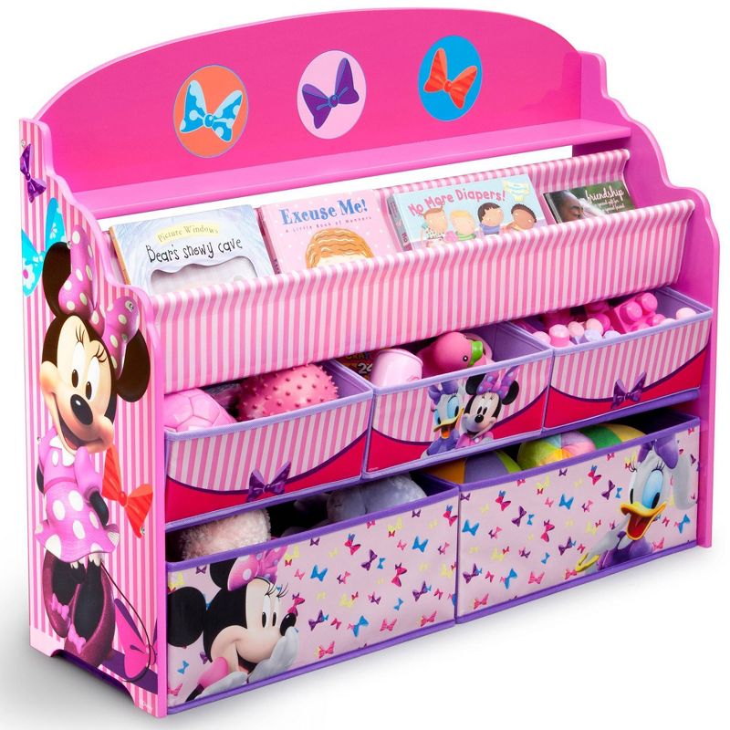 Disney Minnie Mouse Deluxe Boy & Toy Organizer - Delta Children