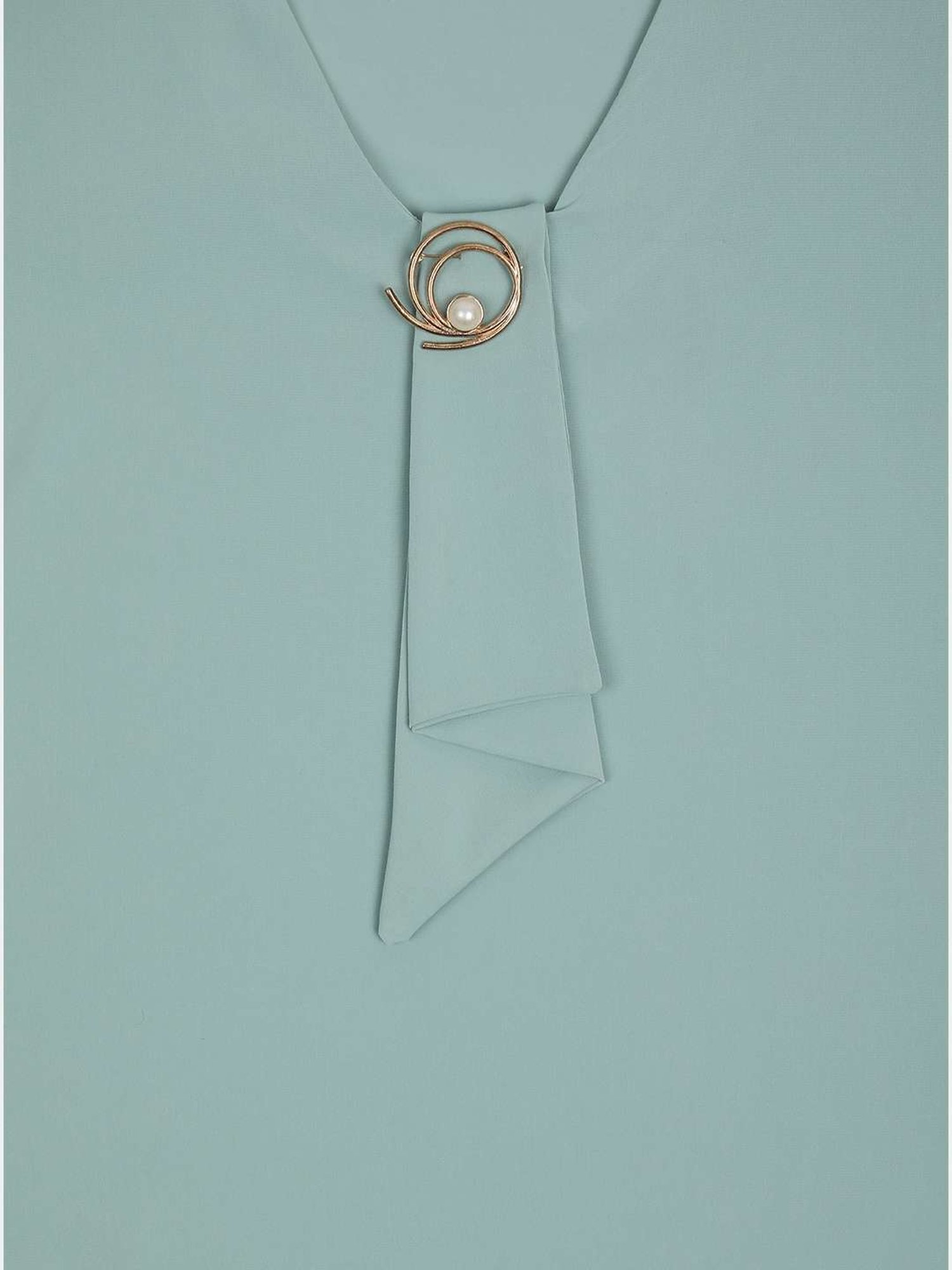 ZIAMA Kids Teal Blue Regular Fit Top