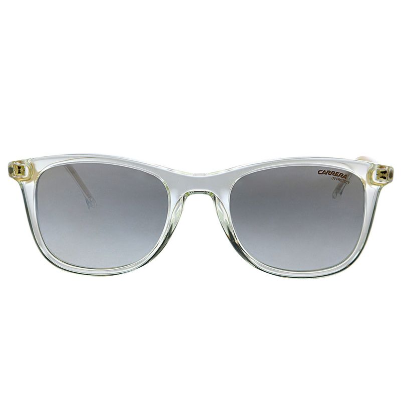 Carrera 197/S 900 Unisex Rectangle Sunglasses Crystal 51mm