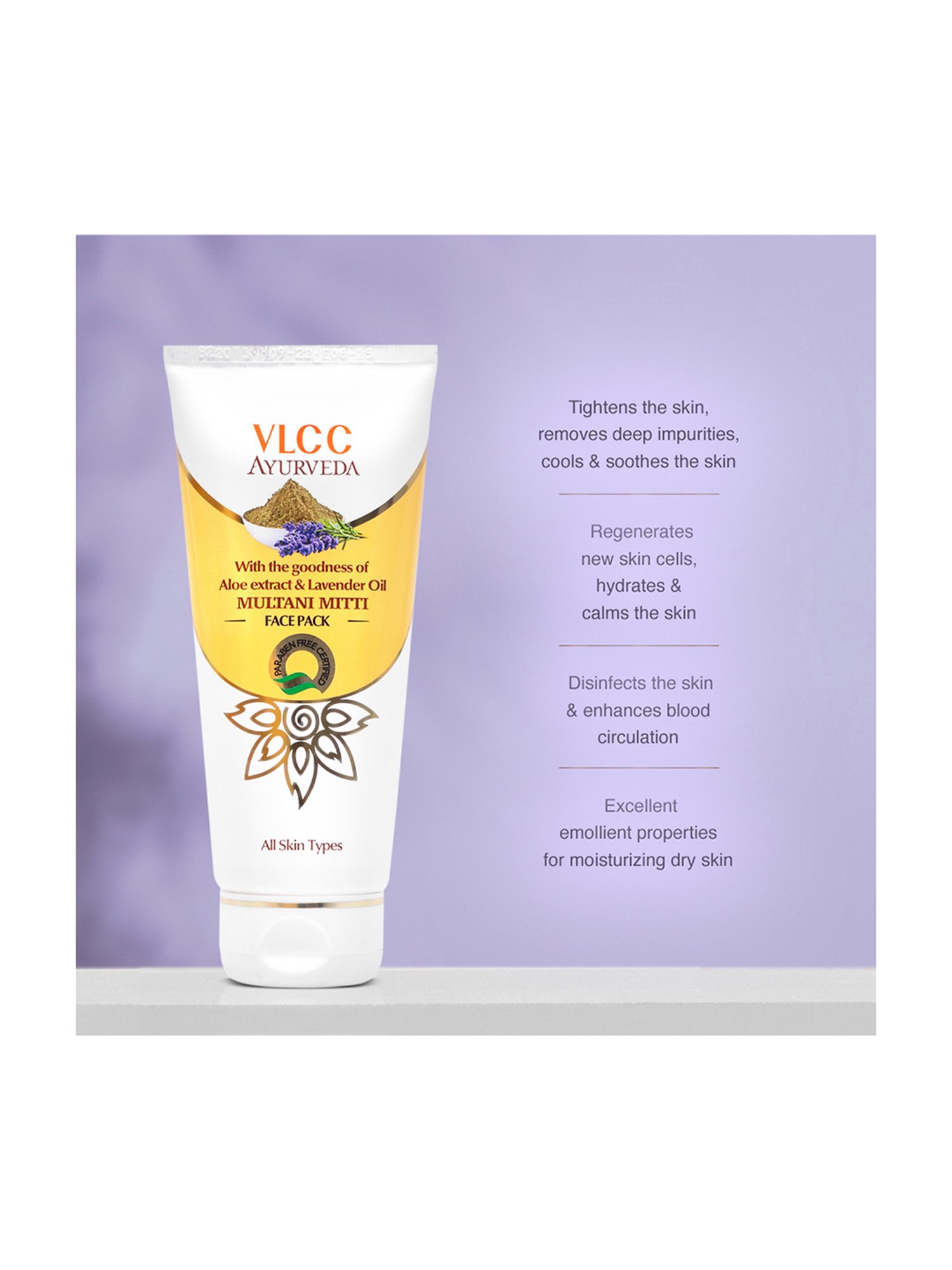 Love Earth Haldi Chandan Rose Face Pack - 50 gm