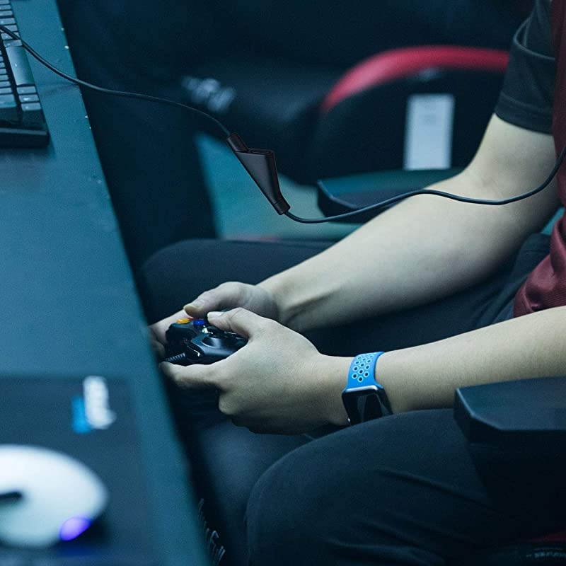 Replacement 20M Astro A40TR Inline Mute Cable Cord with Mute Function Also Works with A40A10 Gaming Headsets Xbox one ps4 Controller