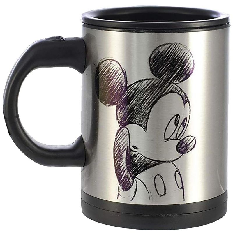 Seven20 Disney Mickey Mouse Sketch Art Self-Stirring Mug