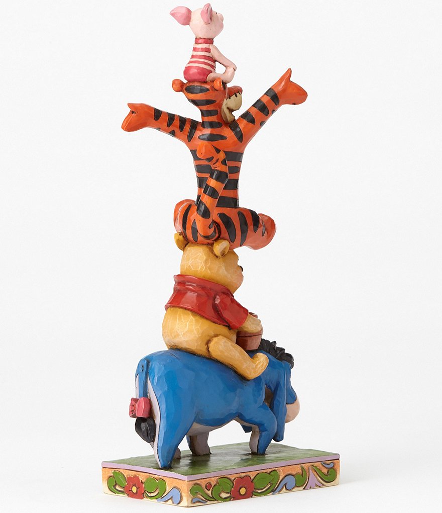 Disney Traditions Collection by Jim Shore Winnie the Pooh and Pals #double;Built by Friendship#double; Figurine