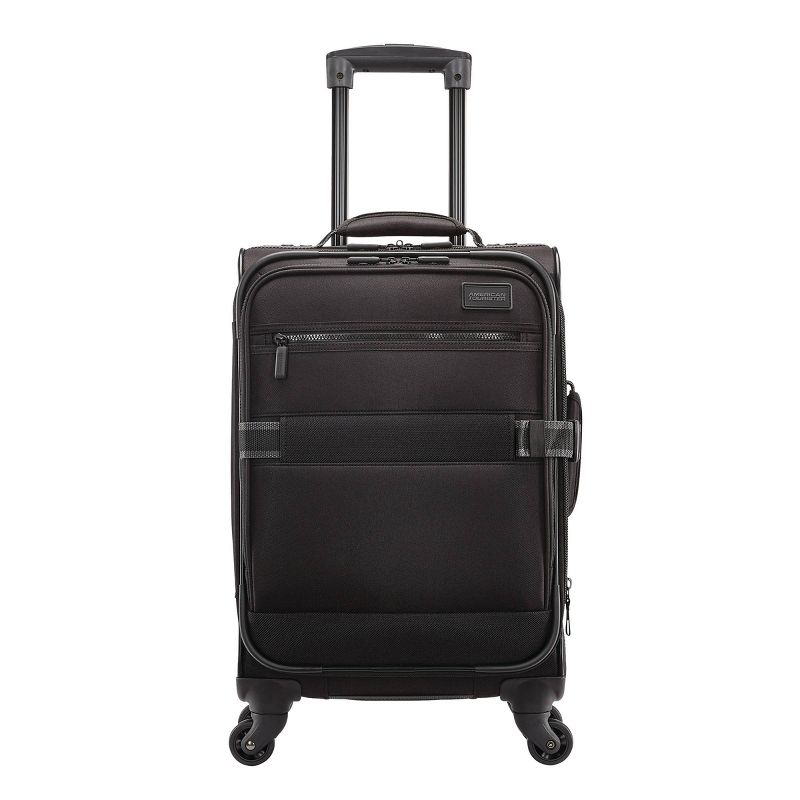 American Tourister 22.5" Softside Carry On Spinner Suitcase - Black