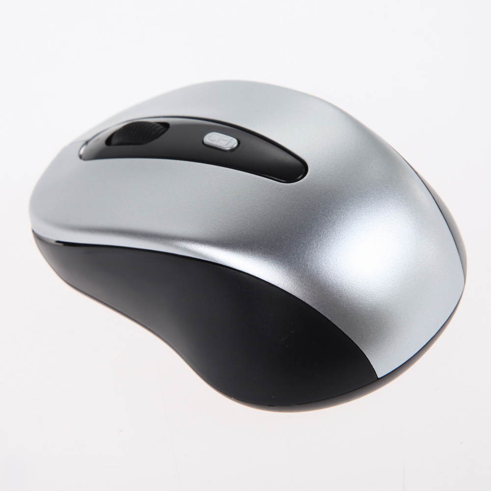 HXSJ Ergonomic Optical Office 2.4G Wireless Gaming Mouse Mice Adjustable 2400 DPI with 6 Buttons for Laptop PC Notebook Computer