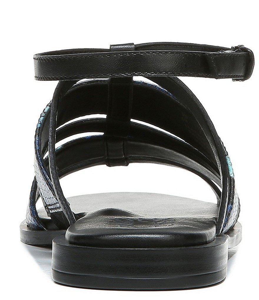 Naturalizer Fianna Snake Print Leather Sandals