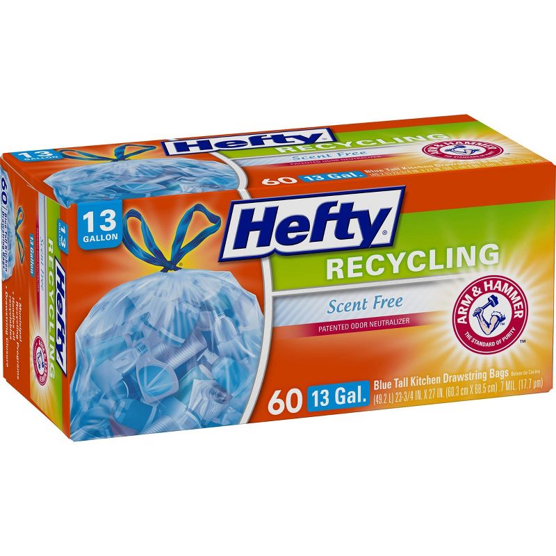 Hefty Strong Extra Large Drawstring Trash Bags - 33 Gallon - 26ct