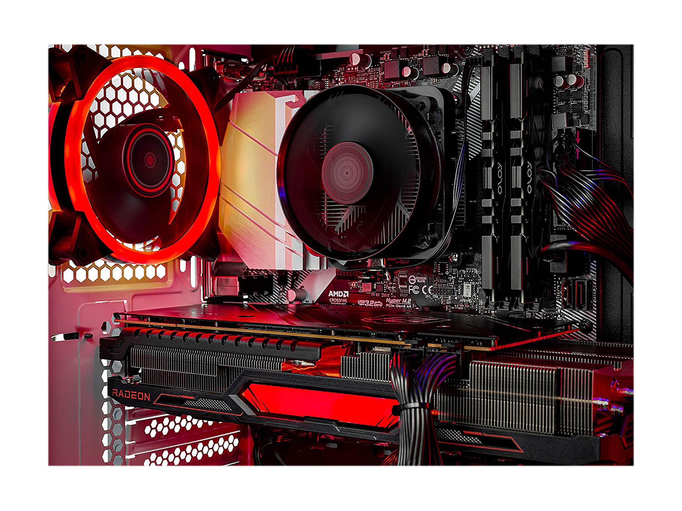 Skytech Chronos - AMD Ryzen 7 3700X - Radeon RX 6700 XT - 16GB DDR4 3200 - 1TB SSD - B550M MB - 750W Gold PSU -  ARGB Fans - AC WiFi - Windows 10 Home - Gaming Desktop