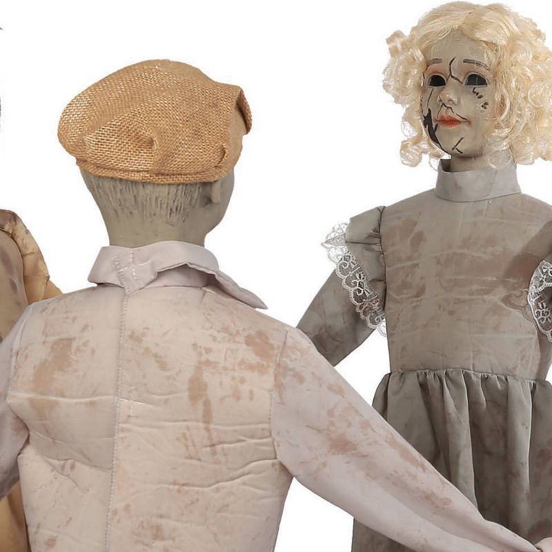 Ring Around The Rosie Animated Halloween Decorative Holiday Scene Prop