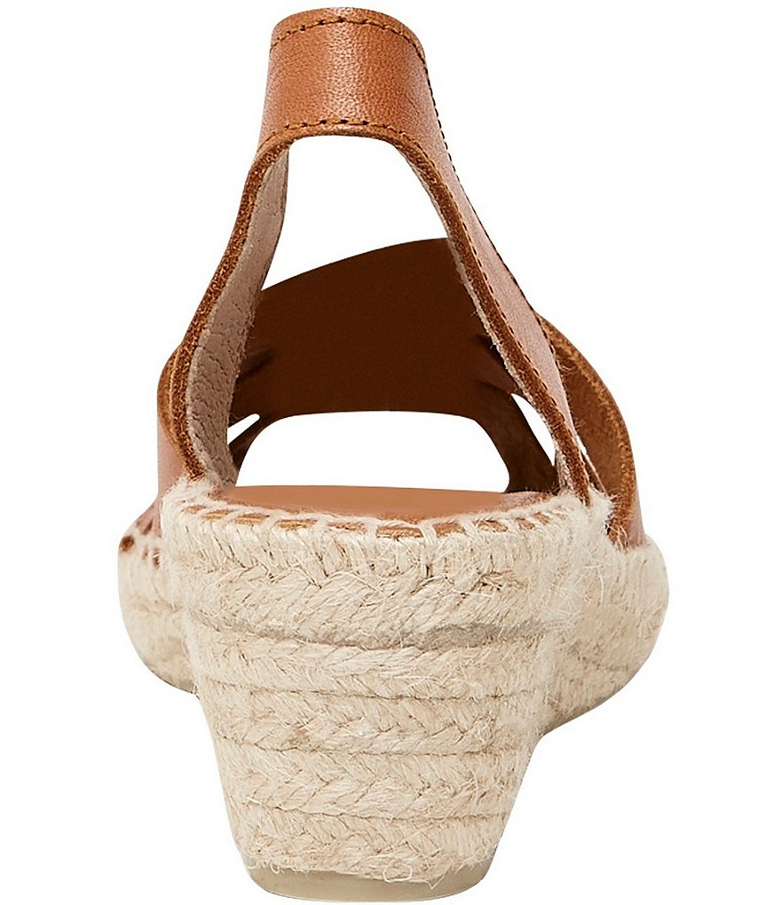 Andre Assous Dorit Leather Espadrille Sandals