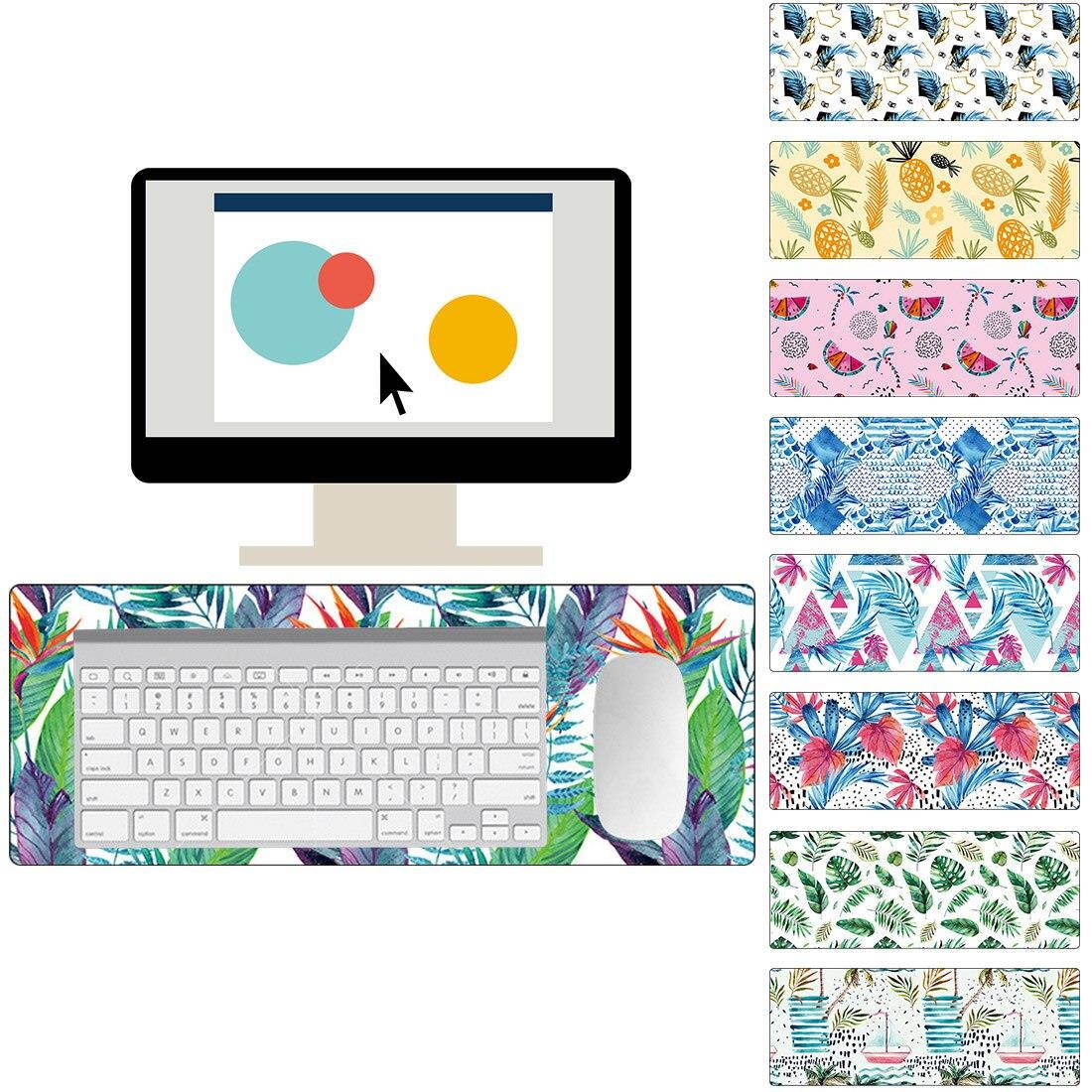 Fashion Oversized Rainforest Fruit Rubber Mouse Pad DIY Mouse pad Mice Gamer Keyboard Mat Table Protector Soft Gaming Mousepad