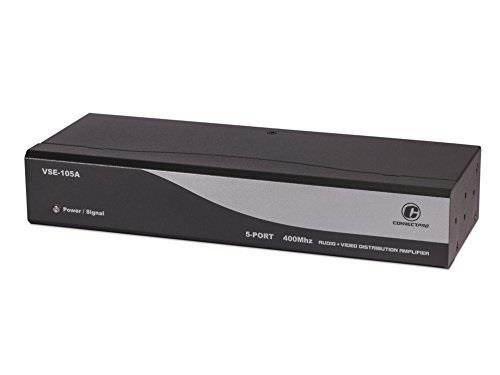 ConnectPRO VSE-105A 5-Port Video/Audio Distribution Amplifier
