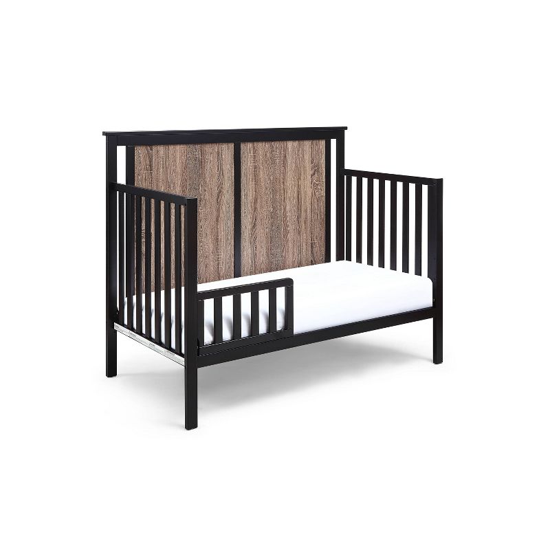 Suite Bebe Connelly Crib - Black/Vintage Walnut