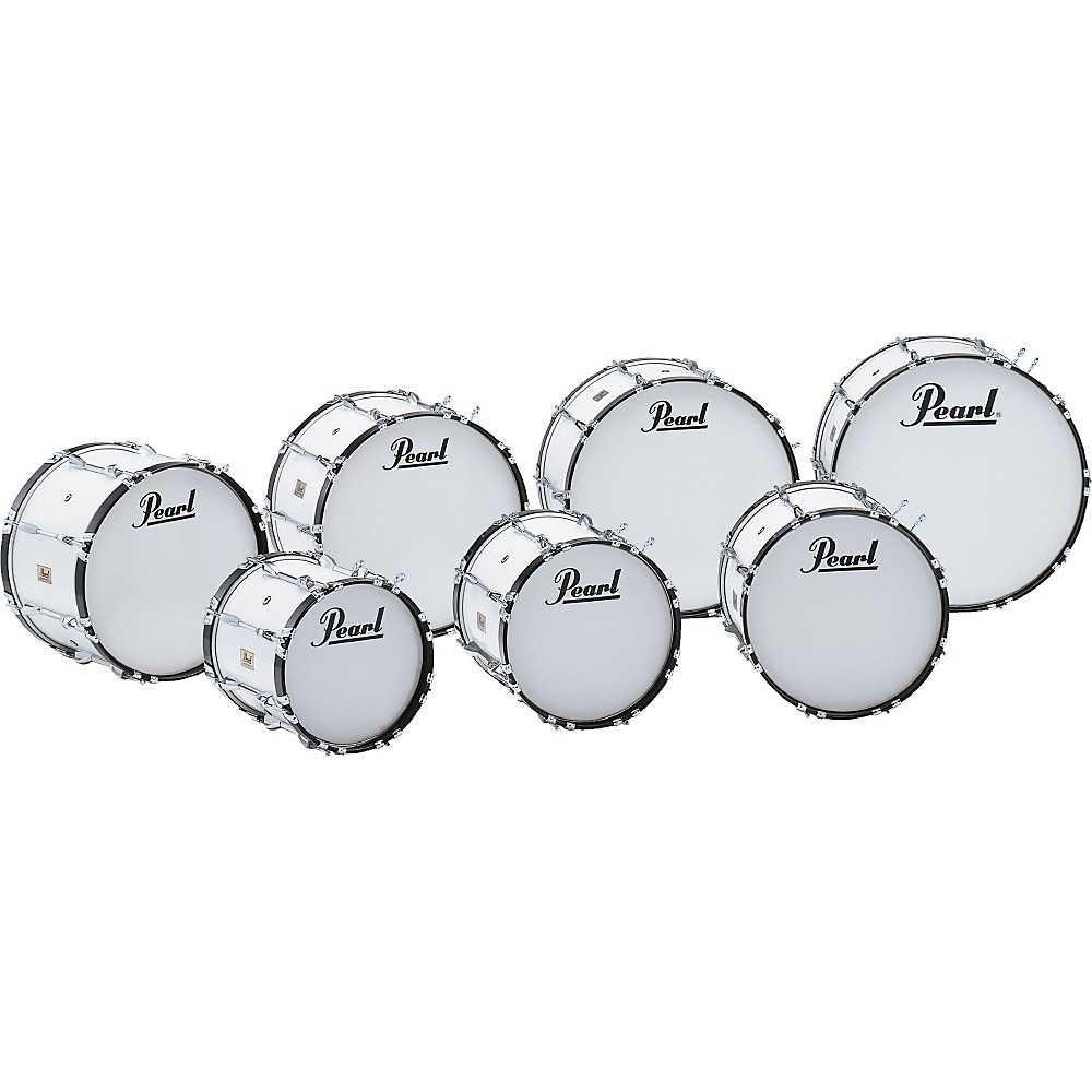 Tama Marching Starlight Marching Tenor Drums Quad 8, 10, 12, 13 in. Sugar White