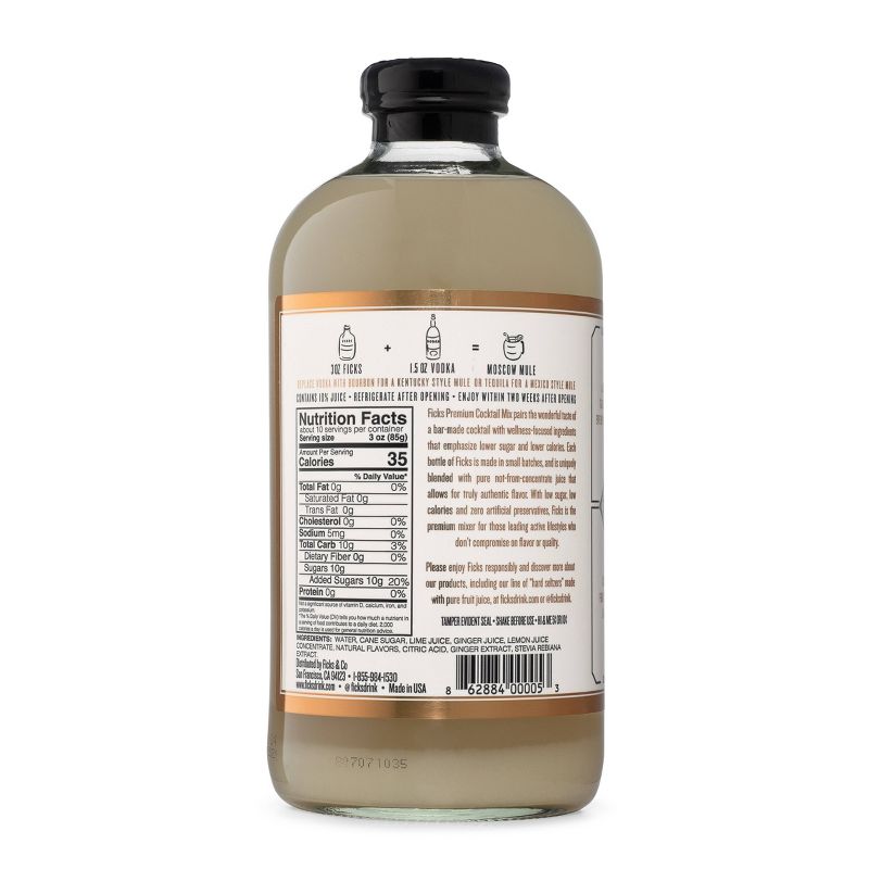 Ficks Moscow Mule Mix - 32 fl oz Bottle